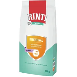 RINTI Canine Intestinal Ente/ Bauchspeicheldrüse Hundetrockenfutter Diätnahrung 12 Kilogramm