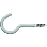 HSI - Wäscheleinenhaken Art.15 Weiß Beschichtet 5,2x 80 Mm Sb 2