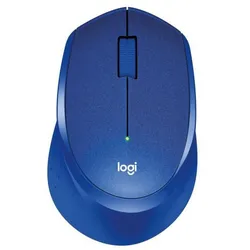 Logitech M330 Silent Plus Wireless Maus (kabellos, blau)