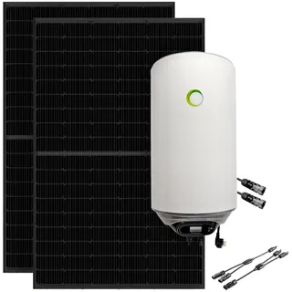 Offgridtec 900W Solaranlage mit 80L Fothermo Hybrid-Boiler zur Warmwasseraufbereitung - 0% MwSt. (gemäß§12 Abs.3 UstG**)