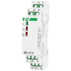 Bistabile Sequenz Relais Stromstoßrelais F&F BIS-414 230V 5755