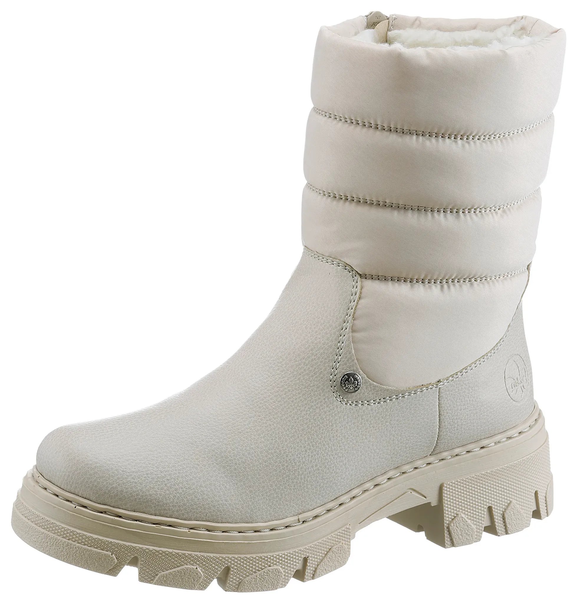 Rieker Winterstiefelette, mit kuscheligem Warmfutter Rieker hellbeige 42