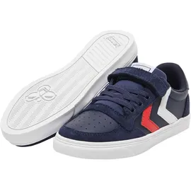 hummel Slimmer Stadil Leder Low-Top Sneaker Kinder 7666 peacoat 29