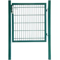 Home Deluxe Doppelstabmatten Gartentor Portarius 2 m moosgrün