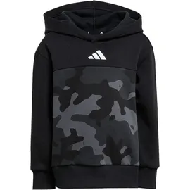 adidas Seasonal Essentials Camo Fleece Jogginganzug Kleinkinder schwarz|weiß 110-116cm 5-6J