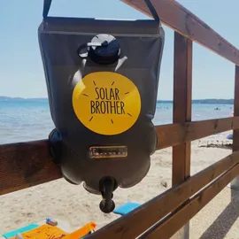SOLAR BROTHER Sunwater 7l Dusche - Black / Yellow - One Size
