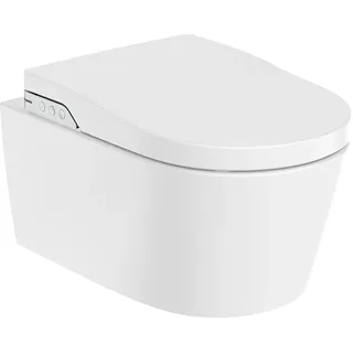 Roca a803060001 in-wash – Smart WC, ohne Rand, mit Wandanschluss, enthält Deckel und Sitz, Sie benötigen einen Netzanschluss