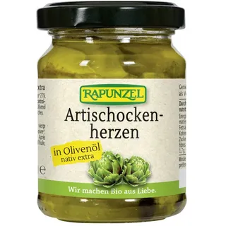 RAPUNZEL Artischockenherzen in Olivenöl bio