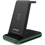 Canyon 3-in-1 Wireless Charging Station WS-304 schwarz (CNS-WCS304B)