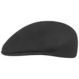 Lipodo Flat Cap (1-St) Flatcap mit Schirm, Made in Italy schwarz M (56-57 cm)