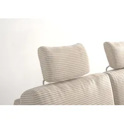 Kopfstütze HOME AFFAIRE "Summer", beige (creme), B:50cm H:25cm T:12cm, 100% Polyester, Polsterauflagen