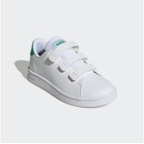 adidas Advantage Court Lifestyle Hook-and-Loop Weiss