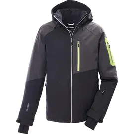 KILLTEC KSW 464 Skijacke Herren Schwarz/Anthramelange/Apfel XXL