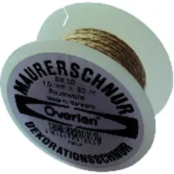 Baumwollkordel 1.0mm 30m weiß - natur
