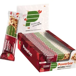 Powerbar Natural Energy Cereal Strawberry - Cranberry 18x40g - Energie Riegel One Size