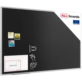 ALLboards Kreidetafel 150 x 100 cm Schwarz