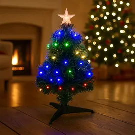 Wellhome Weihnachtsbaum 60 Rgb Grün 60 cm