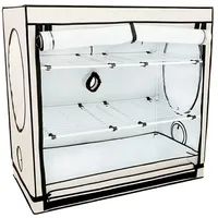 HOMEbox Growzelt Vista Medium 125 x 65 x 120 cm Beige