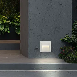 V-Tac LED Treppenlicht Wandlampe Stufenleuchte Weiß Außenleuchte Ip65 Wandleuchte