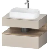 Duravit Waschtischunterschrank wandhängend „Qatego“ 80 × 60 × 55 cm