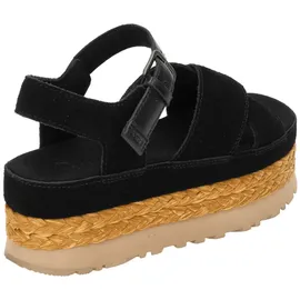 UGG Australia UGG Aubrey Ankle Strap Plateau Sandale schwarz 1167471 für Damen, schwarz, Größe 39