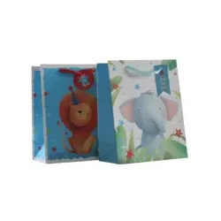 PBS Geschenktragetasche Kind bunt sortiert 55021 23x18x10cm