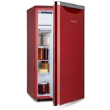 Klarstein Kühl-/Gefrierkombination HEA19-Yummy-90-red 10045895, 84 cm hoch, 45 cm breit, Bier Hausbar Getränkekühlschrank Hotel Mini Fridge rot