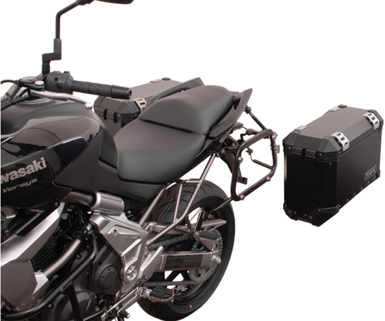 SW-Motech EVO Kofferträger - Schwarz. Kawasaki Versys 650 (06-14)., schwarz