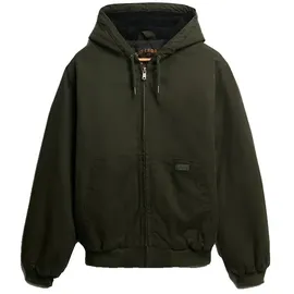 Superdry Canvas Surplus Jacke Unisex Olive Green XL