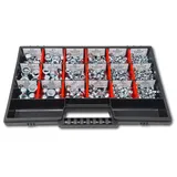 Schraubenbox24 Muttern Sortiment M4-M5-M6-M8-M10-M12 554 tlg. Schraubenbox