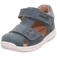 Superfit Bumblebee Sandale, Blau 8000, 24 EU