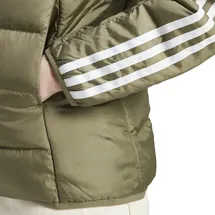 adidas Essentials 3-Streifen Light Daunenjacke Olive Strata XS