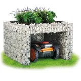 Bellissa Mähroboter-Garage mit Pflanzschale 75x75x53 cm