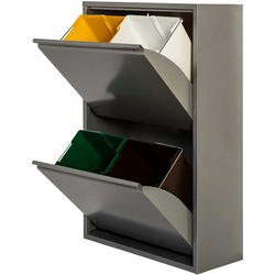 Metall-Recycling-Schrank PAT 4 in Grau