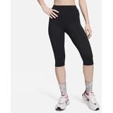 Nike Damen Df One Hr Capri Leggings, Black/Black, S