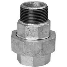 Schmidt, Hermann Hermann Schmidt Temperguss Verschraubung DN 32, 1 1/4" konisch dichtend, Innengewinde/Aussengewinde, verzinkt