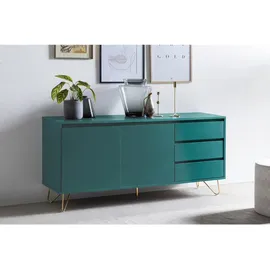 SalesFever Sideboard 150 x 70 x 40 cm Blau