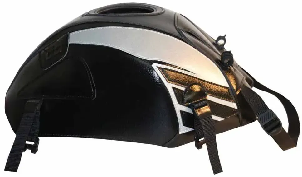 Bagster Aprilia Rst 1000 Futura Tankprotektor - Deco Black / Silver / Black - One Size