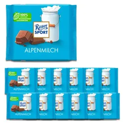 Ritter Sport Alpenmilch 12x100G