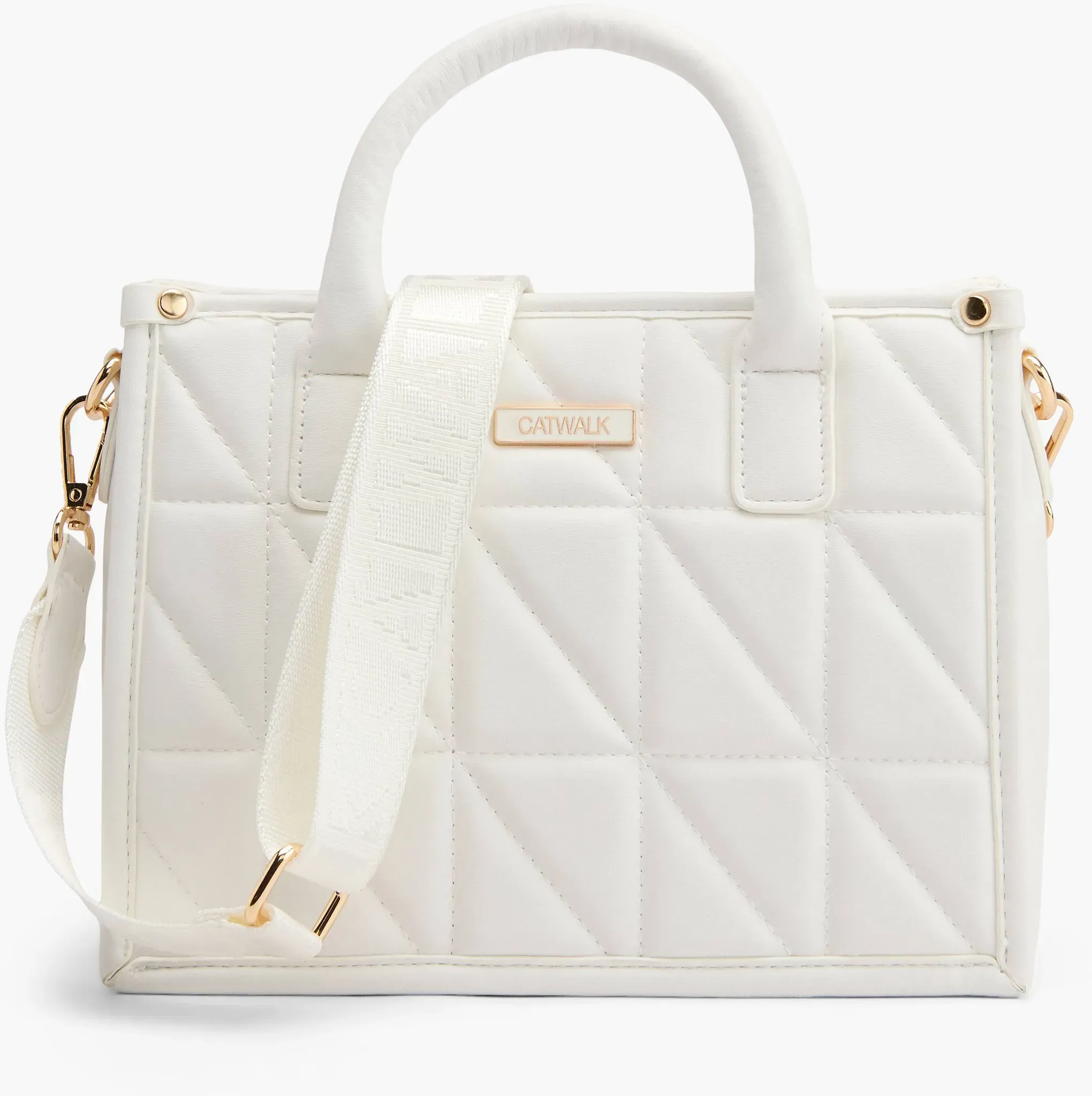 Catwalk  Handtasche Weiß, Damen, Größe: ONE SIZE - Catwalk  Handtasche Weiß, Damen, Größe: ONE SIZE - woman - Weiss