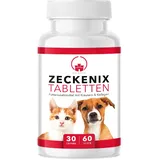 Saint Nutrition® Zeckenix Zecken Tabletten für Hund & Katze 30 g Presslinge
