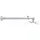 NeoMounts BEAMER-W100SILVER Beamer-Wandhalterung Neigbar, Drehbar Wandabstand (max.): 123cm Silber