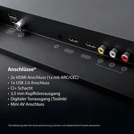 DYON LED-TV Enter 24 Pro-X-V, 24" (60 cm), HD, 12 V Anschlusskabel