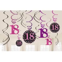 Amscan Luftballon 6 St. 27,5 cm Pink