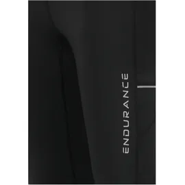 Endurance Damen Tights, Größe 46 in Schwarz black