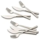 Echtwerk Bari Pizzabesteck Set 8-tlg. silber