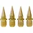 Dynavox Sub-Watt-Absorber (4-er Pack) Messing)
