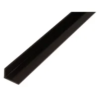GAH Alberts Alberts 498696 Winkelprofil | Kunststoff, schwarz |