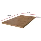 Küchen-Preisbombe Arbeitsplatte 80 cm 38 mm Küchenzeile Küchenblock Eiche Lancelot Küche Vigo