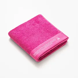 BENETTON Handtuchset 50 x 90 cm blau, rosa, grün 3-tlg.